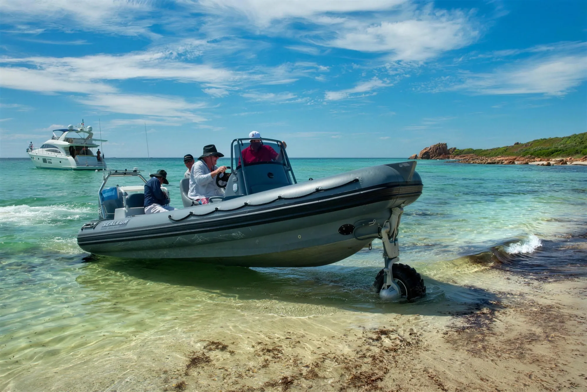 Sealegs 6.1m Sport RIB