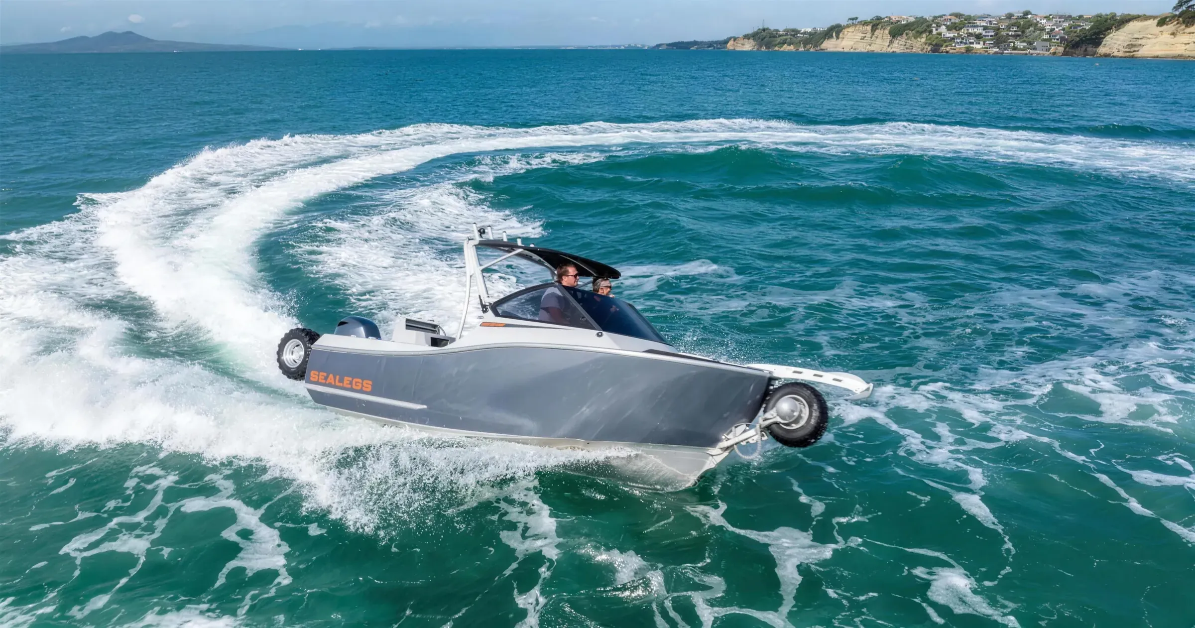 Sealegs 6.5m Alloy Cuddy Cabin