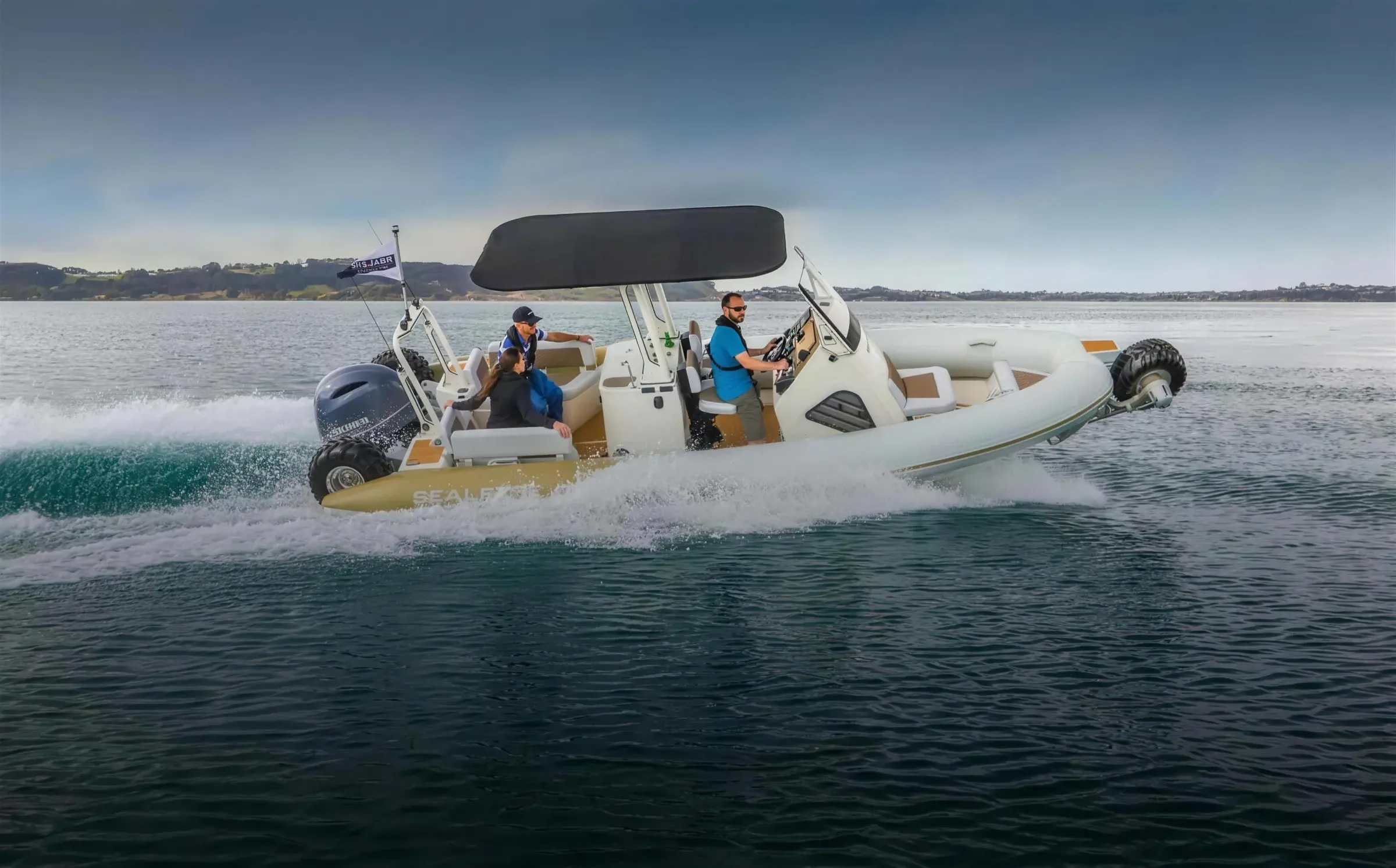 Sealegs 7.5m Amphibious RIB